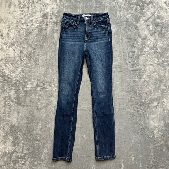 Buckle BKE Skinny Jeans Women's Size 24 Blue Denim - Picture 1 of 7